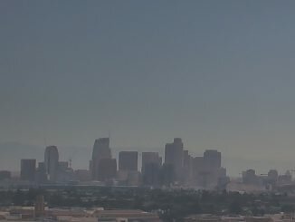 Los Angeles California University of Southern California Downtown Skycam