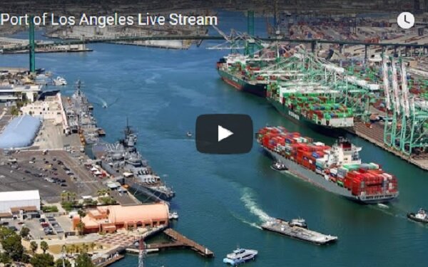 Los Angeles California Port of Los Angeles Live Stream